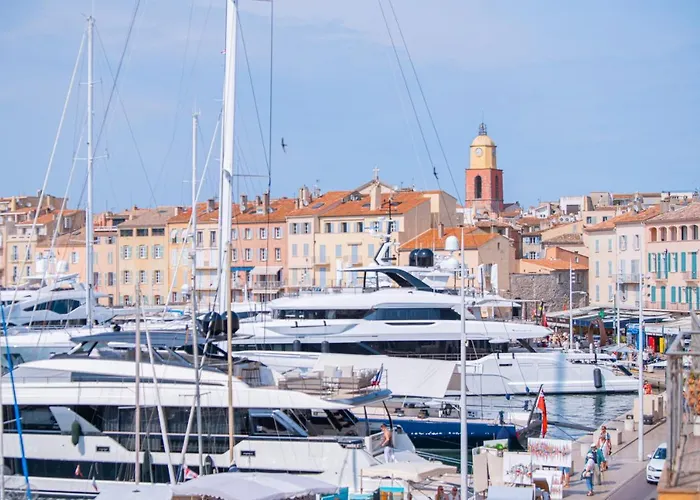 Acqua Marina, Vue Sur Le Port Daire Saint-Tropez